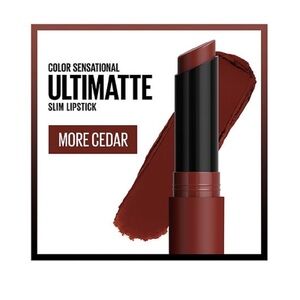 NWT Maybelline Color Sensational Ultimatte Lipstick - More Cedar